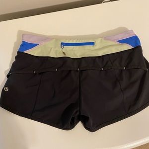 Lululemon Speed Short 6 Dark Gray